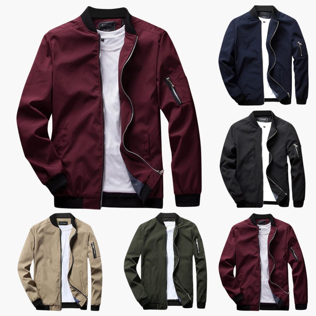 Lars™ | Stilren bomberjacka