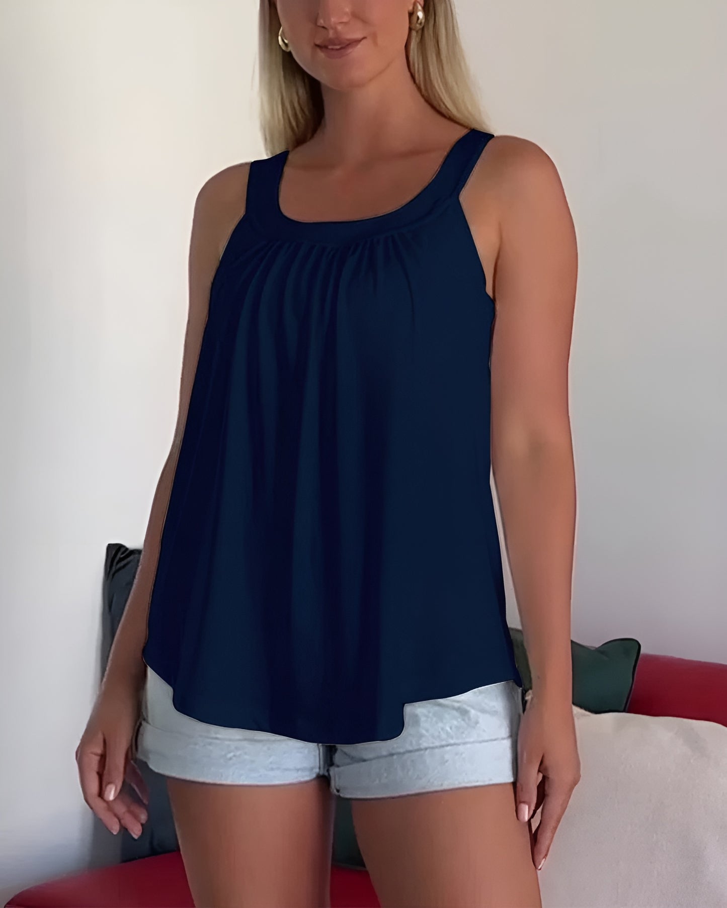 Elina™ | Sommartopp med Osynligt Stöd