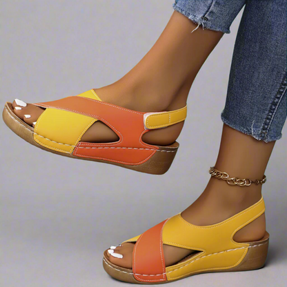 Petra™ | Bekväm kilklacksandal