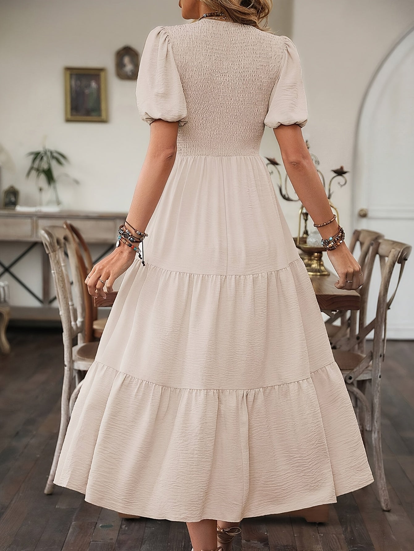 Desiree™ | Smickrande passform & shirring-detalj