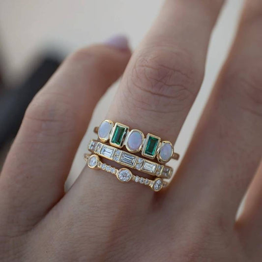 Elara™ | Handgjord ring med tidlös design