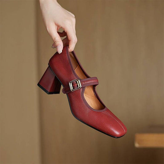 Vera™ | Klassiska Pumps med Fransk Elegans och Modern Komfort